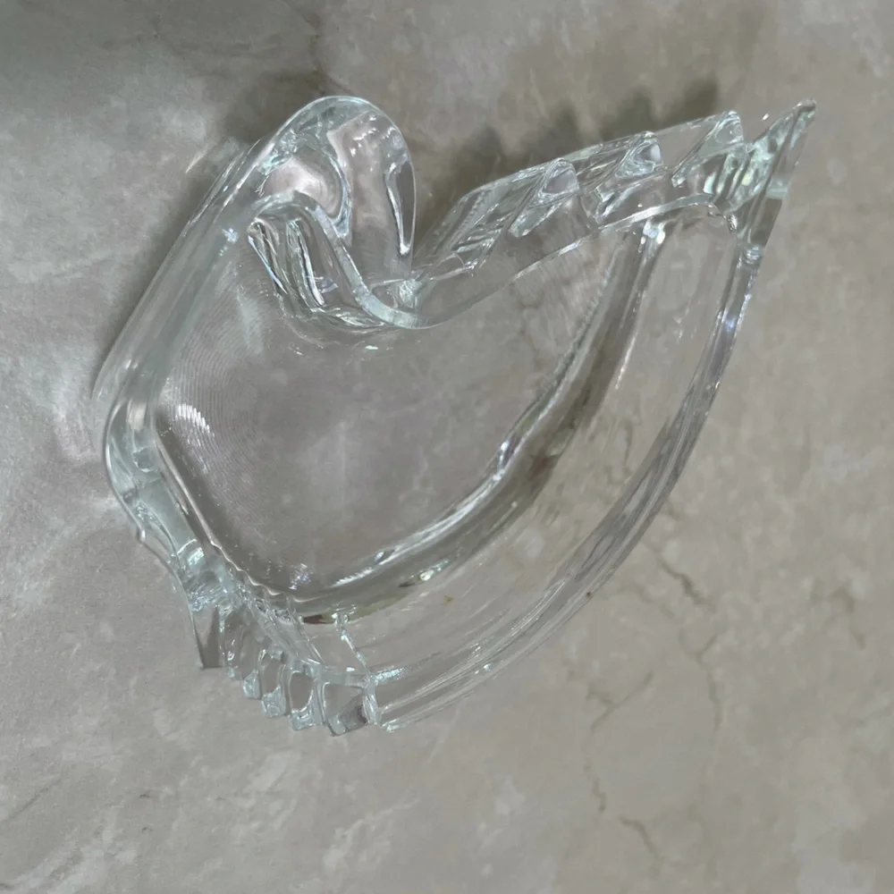 ✨3 for $15 Vintage Heavy Duck Crystal Ashtray, bundle 3 ashtrays for 15$🔥🔥 - Picture 2 of 4